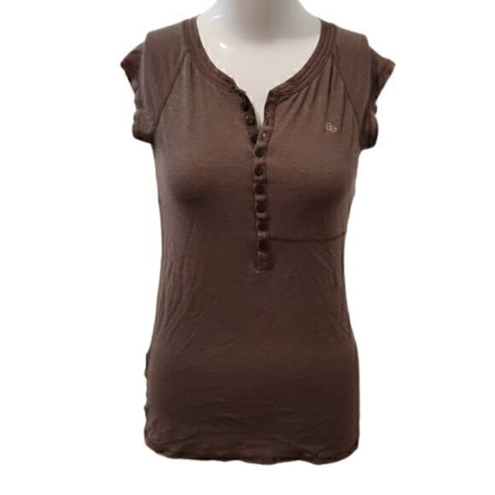 [BCBG Generation] Half Button Top - Size M